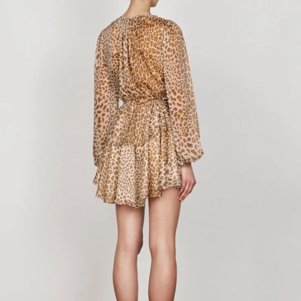 Shona Joy Ghetty Balloon Sleeve Mini Dress - Picture 2 of 8